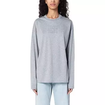 Футболка женская Miu Miu, серый