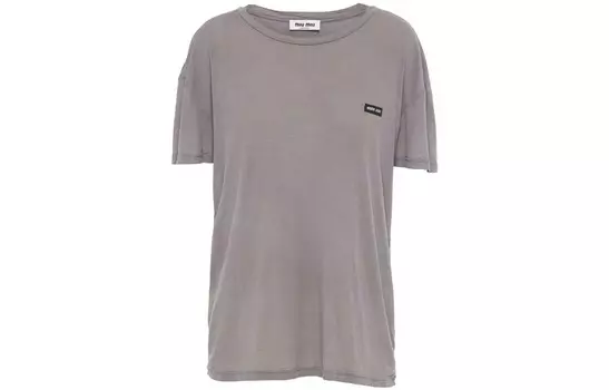 Футболка женская Miu Miu, серый