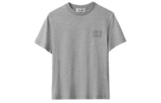 Футболка женская Miu Miu, серый