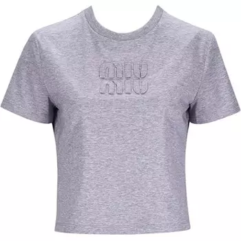 Футболка женская Miu Miu, серый