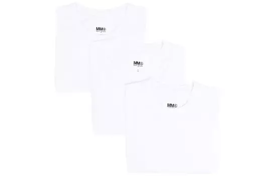Футболка женская Mm6 Maison Margiela, 3 штуки