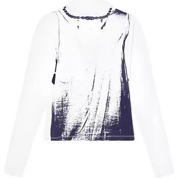 Футболка женская MM6 Maison Margiela, белый