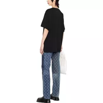 Футболка женская Mm6 Maison Margiela классическая, черный