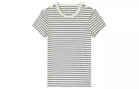 Футболка женская молочно-белая Uniqlo