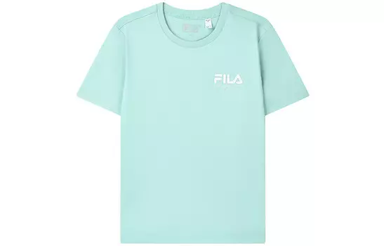 Футболка женская молодежная зеленая Fila, зеленый