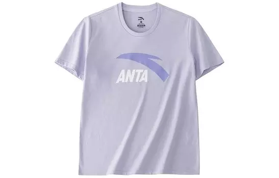 Футболка женская Morning Fog Фиолетовая Anta, фиолетовый