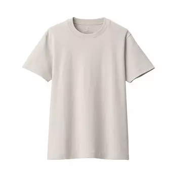 Футболка женская Muji Mambo с короткими рукавами, светло-серый