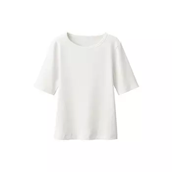 Футболка женская Muji с короткими рукавами, розовый