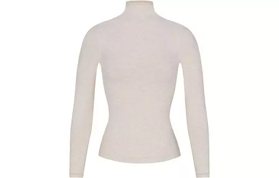 Футболка женская Oatmeal/овсянка Skims