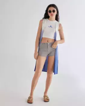 Футболка женская однотонная Green Coast, цвет Azul_n