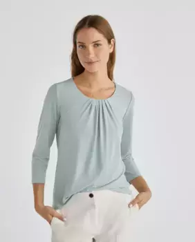 Футболка женская однотонная Zermatt, зеленый