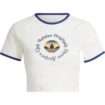Футболка женская Off White Adidas Originals