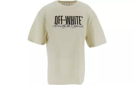 Футболка женская Off-White, молочный / белый