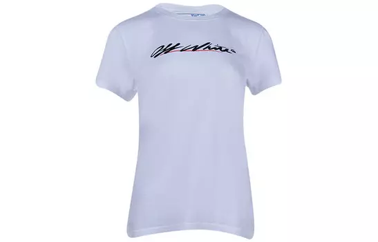 Футболка женская Off-White с надписью, белый