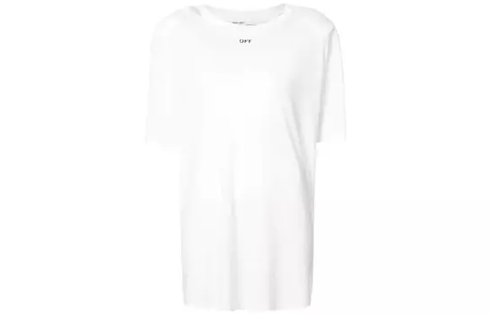 Футболка женская Off-White с принтом, белый