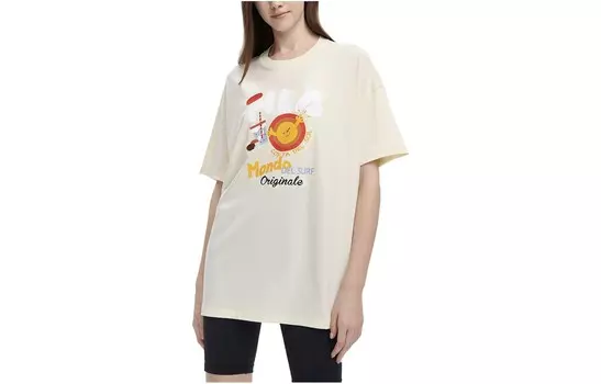 Футболка женская Oil Wax Yellow Fila