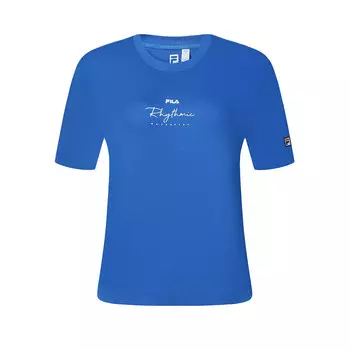Футболка женская олимпийская синяя Fila