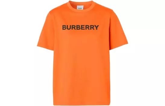 Футболка женская оранжевая Burberry