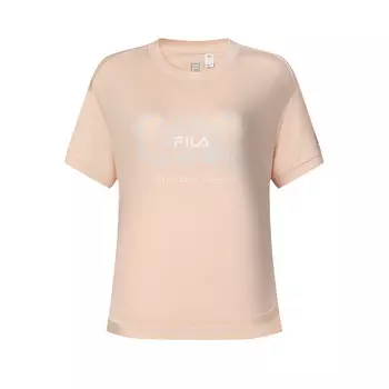 Футболка женская оранжевая Fila