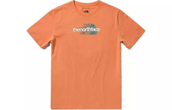 Футболка женская оранжевая The North Face