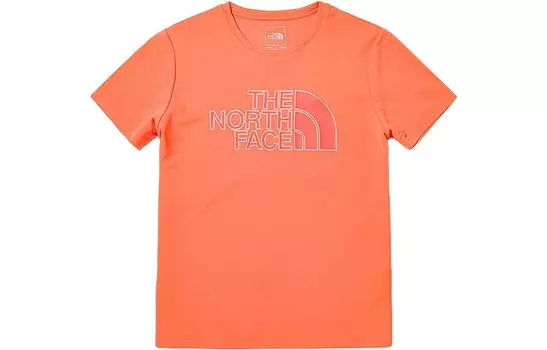 Футболка женская оранжевая The North Face
