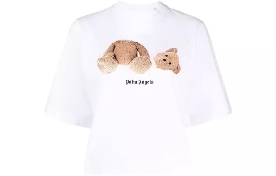 Футболка женская Palm Angels, белый