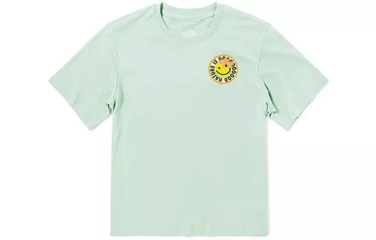 Футболка женская пастельно-зеленая The North Face