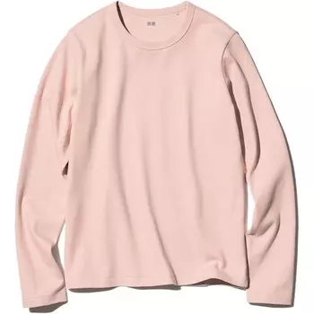 Футболка женская персиково-розовая Uniqlo