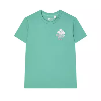 Футболка женская Pine Green Fila