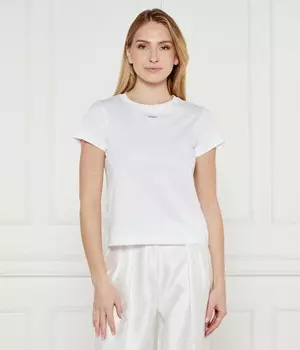Футболка женская Pinko хлопковая, белый