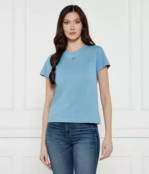 Футболка женская Pinko однотонная, голубой