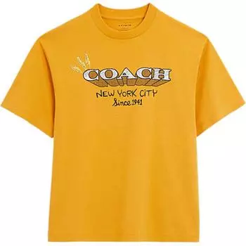 Футболка женская «Подсолнух» COACH, Sunflower