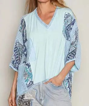 Футболка женская POL, синий