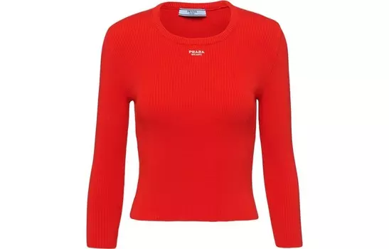 Футболка женская Prada, красный