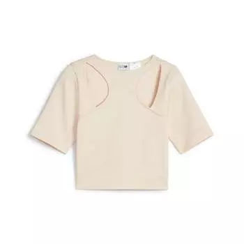 Футболка женская PUMA DARE TO MUTED MOTION, цвет sugared almond