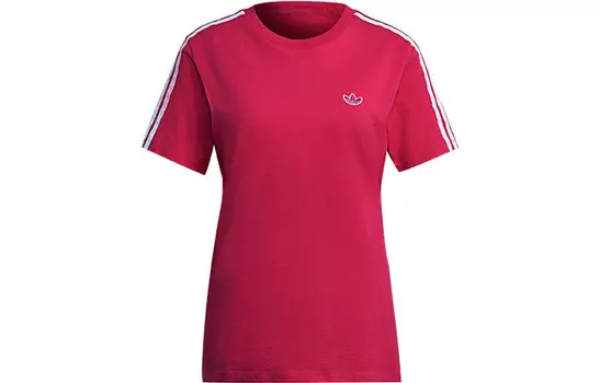 Футболка женская пурпурная Adidas Originals