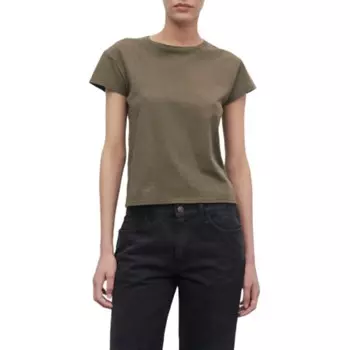 Футболка женская пыльно-зеленая The Row