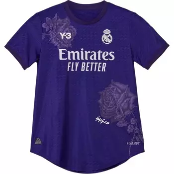Футболка женская Real Madrid фиолетовая Adidas