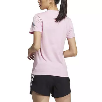 Футболка женская розовая Adidas