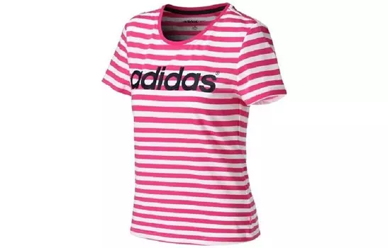 Футболка женская розовая Adidas