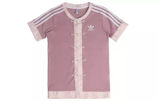 Футболка женская розовая Adidas Originals, розовый
