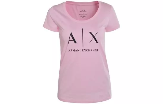 Футболка женская розовая Armani Exchange