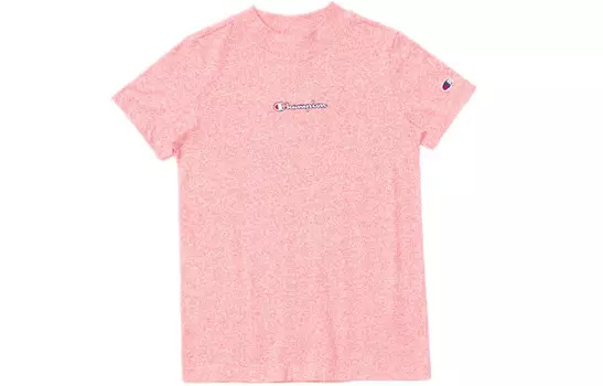 Футболка женская розовая Champion