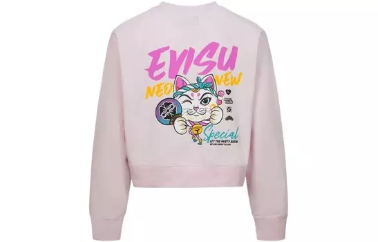 Футболка женская розовая Evisu