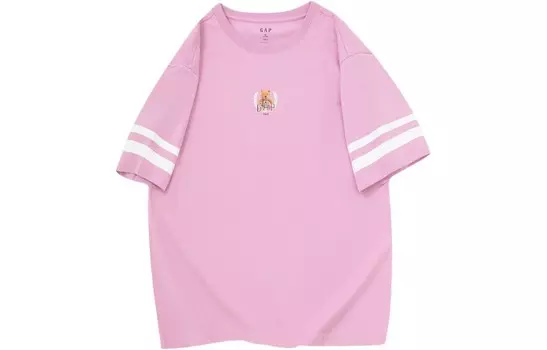 Футболка женская розовая Gap