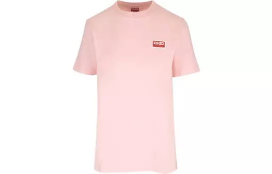 Футболка женская розовая Kenzo
