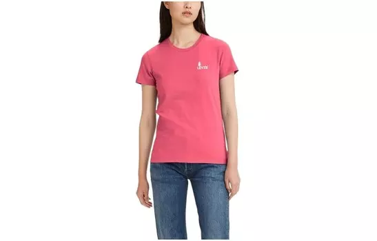 Футболка женская розовая Levi’S
