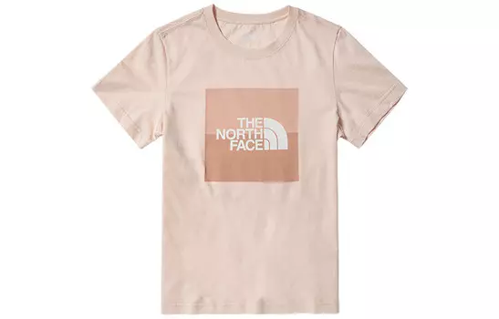 Футболка женская розовая The North Face