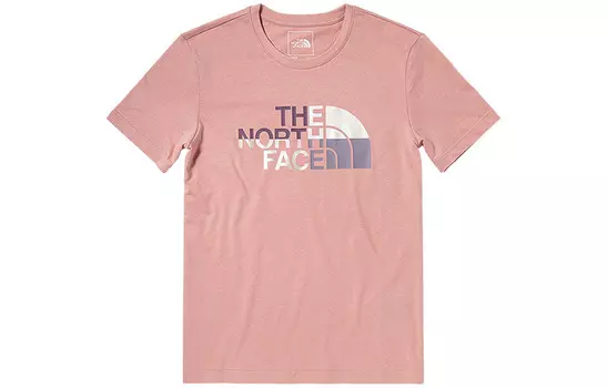 Футболка женская розовая The North Face