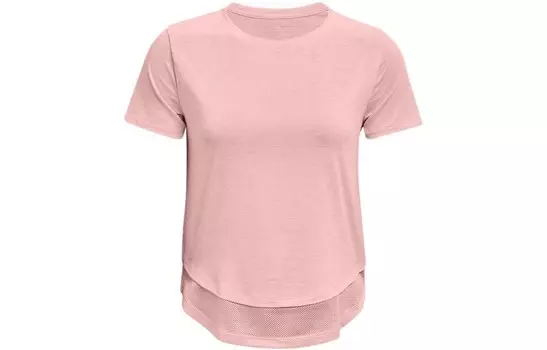 Футболка женская розовая Under Armour